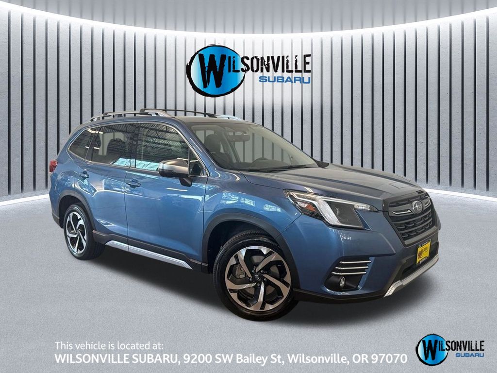 Horizon Blue Pearl 2023 Subaru Forester Touring Crossover AWD SUV / Crossover All-Wheel Drive Continuously Variable Transmission
