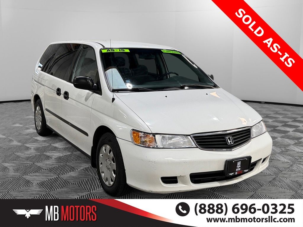 White 2001 Honda Odyssey LX FWD Minivan Front-Wheel Drive 4-Speed Automatic Overdrive