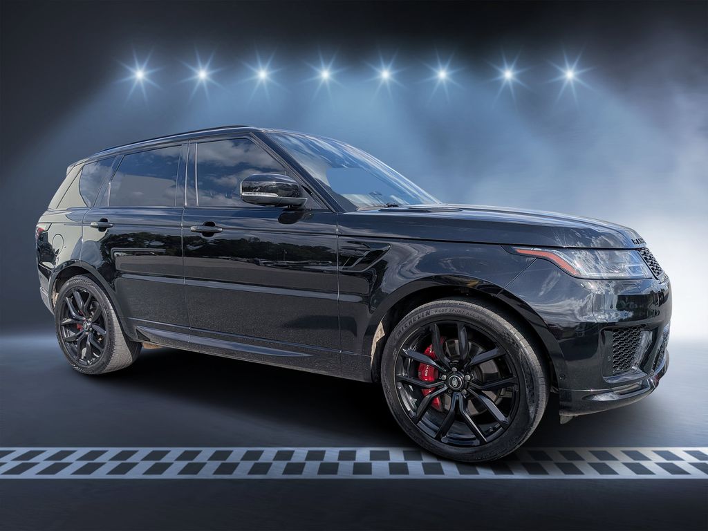 Blue 2022 Land Rover Range Rover Sport SUV / Crossover All-Wheel Drive 8-Speed Automatic