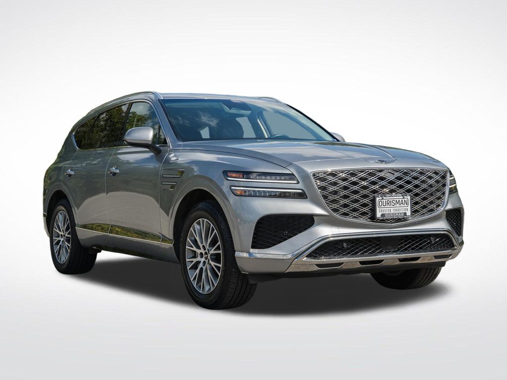 Silver 2025 Genesis GV80 SUV / Crossover All-Wheel Drive 8-Speed Automatic