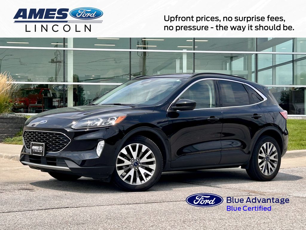 Agate Black Metallic 2022 Ford Escape SUV / Crossover All-Wheel Drive 8-Speed Automatic