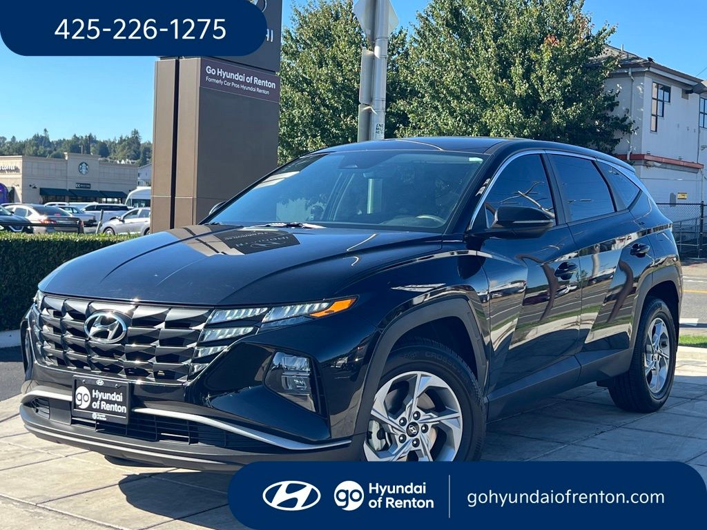 Phantom Black 2022 Hyundai Tucson SUV / Crossover All-Wheel Drive 8-Speed Automatic