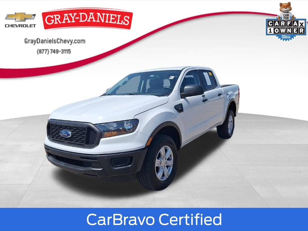 Oxford White 2020 Ford Ranger XL SuperCrew RWD Pickup Truck 4X2 Automatic