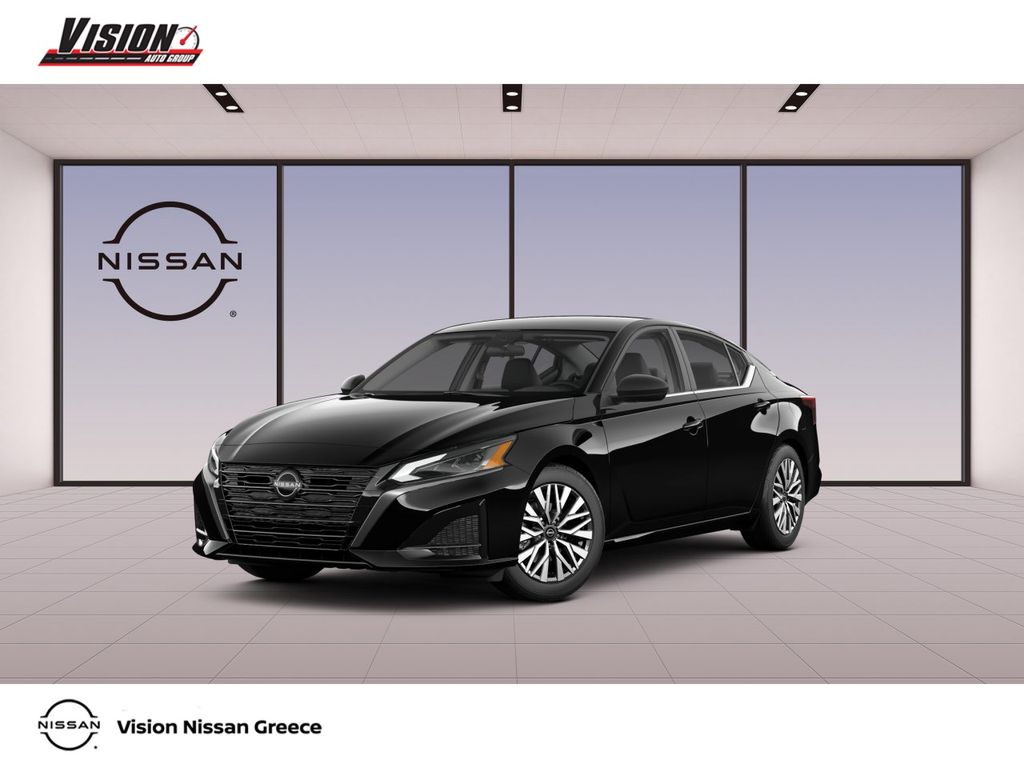 Super Black Clearcoat 2026 Nissan Altima Sedan Front-Wheel Drive Continuously Variable Transmission