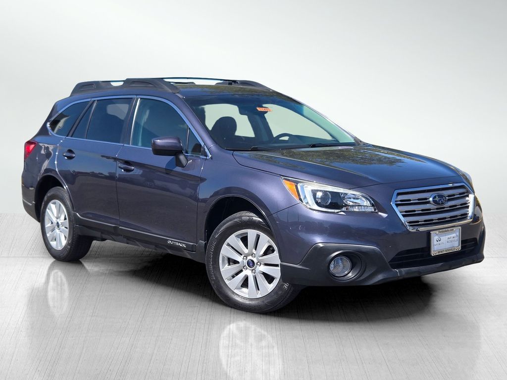 Gray 2017 Subaru Outback 2.5i Premium AWD Wagon All-Wheel Drive Continuously Variable Transmission