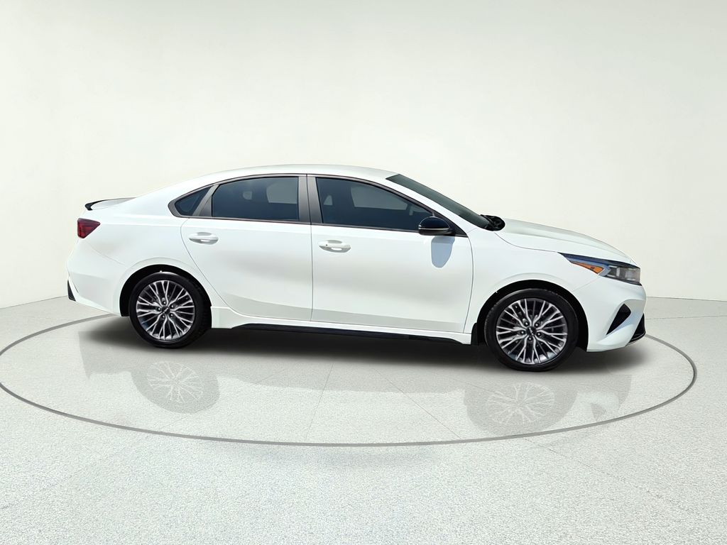 2023 Kia Forte GT-Line White at North Houston Mitsubishi