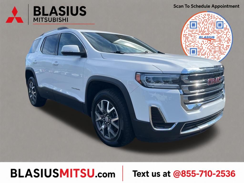 Summit White 2023 GMC Acadia SUV / Crossover Four-Wheel Drive 9-Speed Automatic