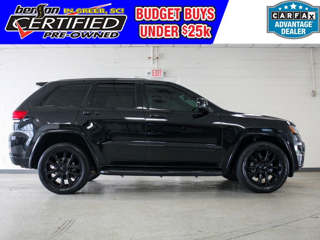 Diamond Black 2018 Jeep Grand Cherokee SUV / Crossover Four-Wheel Drive 8-Speed Automatic