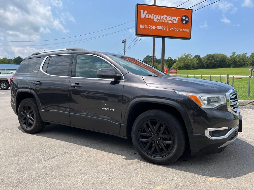 Gray (Iridium Metallic) 2018 GMC Acadia SUV / Crossover Four-Wheel Drive 6-Speed Automatic