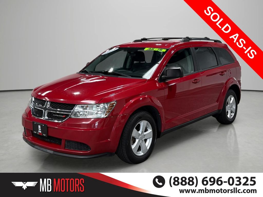 Brilliant Red Tri-Coat Pearl 2013 Dodge Journey SUV / Crossover Front-Wheel Drive 4-Speed Automatic
