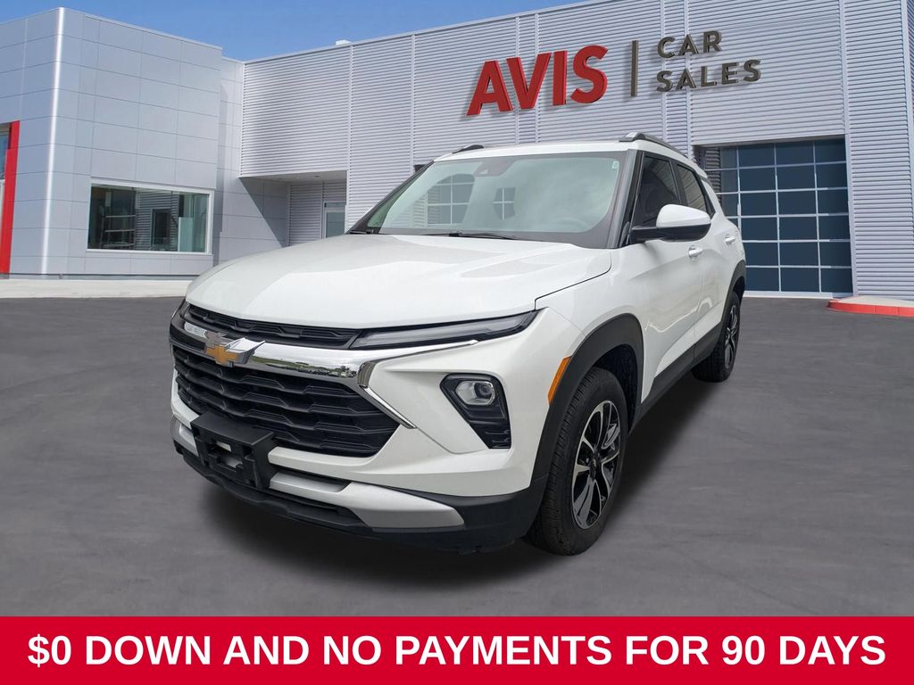 Summit White 2025 Chevrolet Trailblazer SUV / Crossover Four-Wheel Drive 9-Speed Automatic