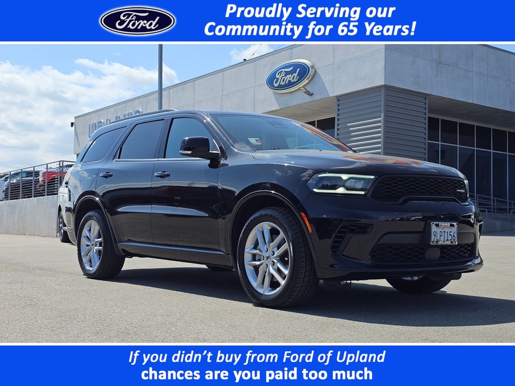 DB Black Crystal Clearcoat 2024 Dodge Durango GT Plus AWD SUV / Crossover All-Wheel Drive 8-Speed Automatic