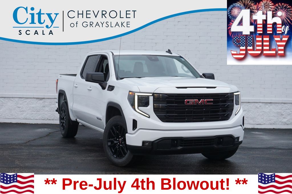 Summit White 2026 GMC Sierra 1500 Pickup Truck Four-Wheel Drive 8-Speed Automatic