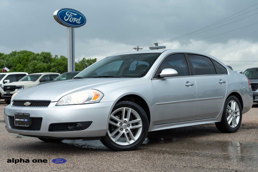 Silver Ice Metallic 2012 Chevrolet Impala LTZ FWD Sedan Front-Wheel Drive 6-Speed Automatic Overdrive