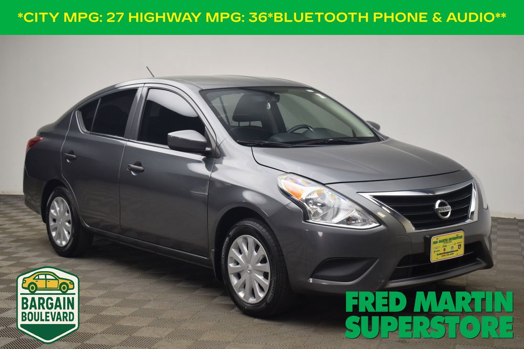 used 2018 Nissan Versa car, priced at $7,900