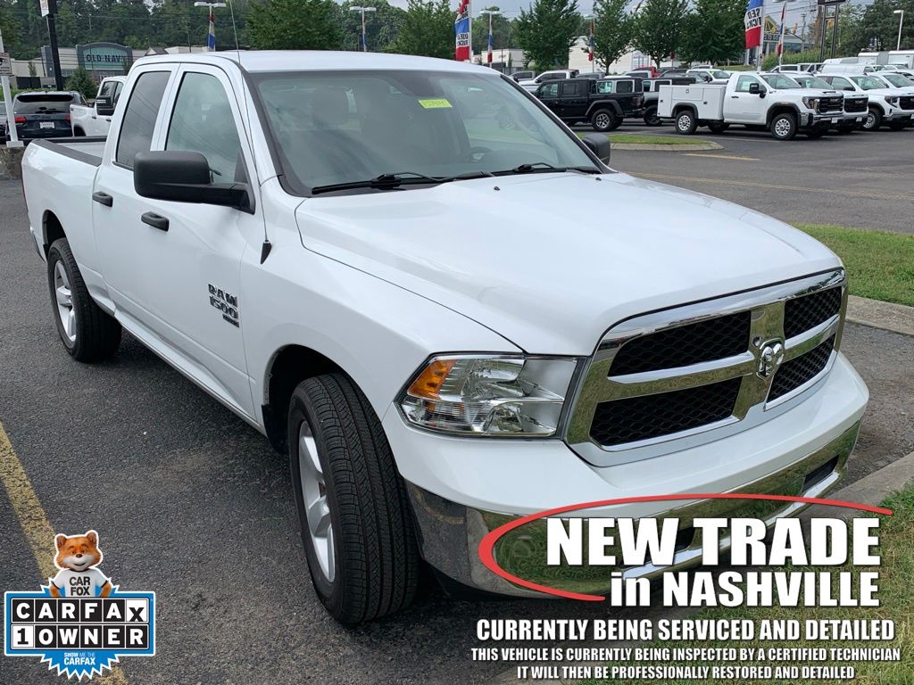 Bright White Clearcoat 2024 RAM 1500 Pickup Truck Four-Wheel Drive 8-Speed Automatic