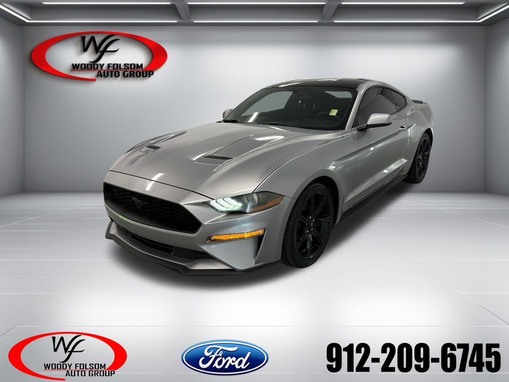 Silver Metallic 2020 Ford Mustang Coupe Rear-Wheel Drive Automatic