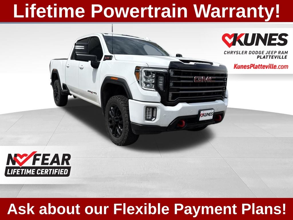 Summit White 2023 GMC Sierra 3500HD Pickup Truck Four-Wheel Drive Automatic