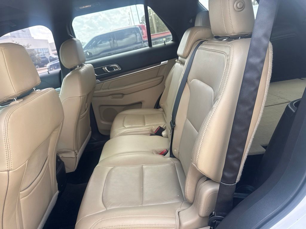 2016 Ford Explorer Limited White at Classic Elite Chevrolet Sugar Land
