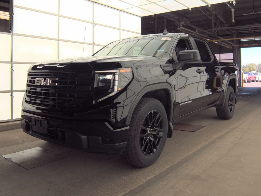 Black 2024 GMC Sierra 1500 Pickup Truck Four-Wheel Drive 8-Speed Automatic