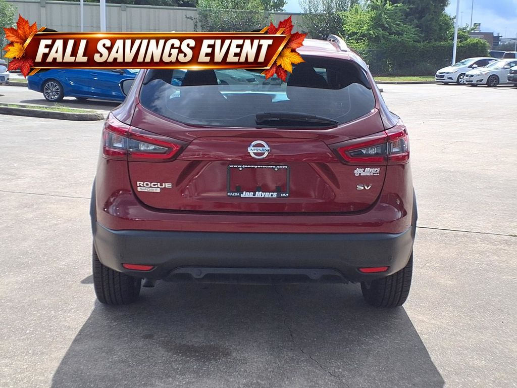 2022 Nissan Rogue Sport SV Red at Classic Elite Chevrolet Sugar Land