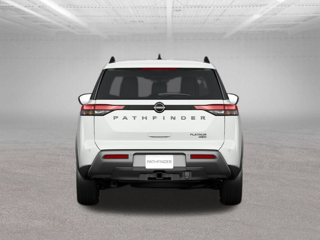 2026 Nissan Pathfinder Platinum White at John Sisson Motors