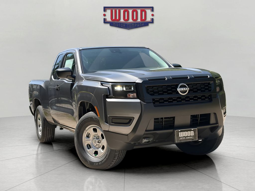 Gray (Gun Metallic) 2026 Nissan Frontier Pickup Truck Four-Wheel Drive 9-Speed Automatic Overdrive