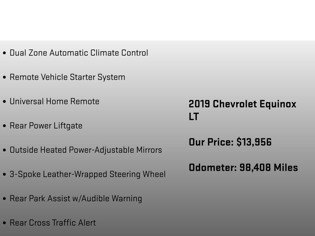 2019 Chevrolet Equinox LT Red at Grove City Ford