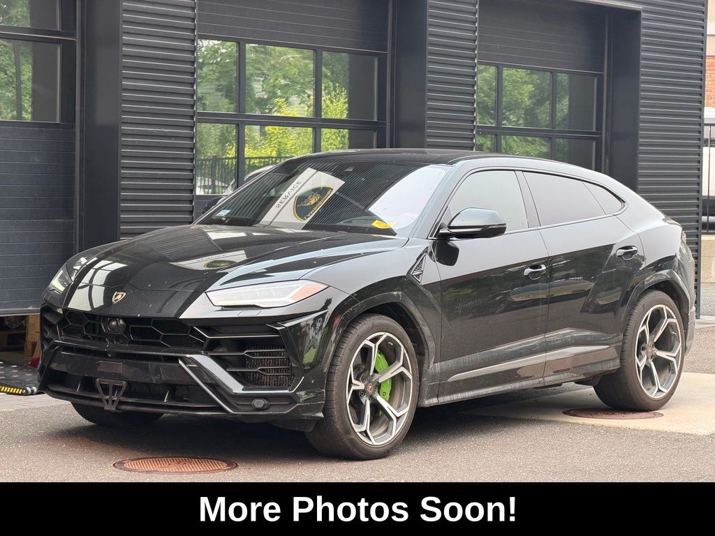 Nero Helene Metallic 2019 Lamborghini Urus SUV / Crossover All-Wheel Drive 8-Speed Automatic