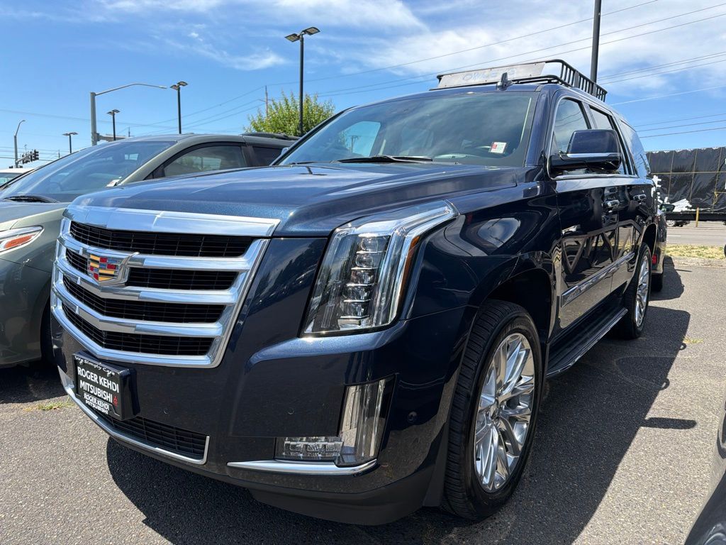 Dark Adriatic Blue Metallic 2020 Cadillac Escalade SUV / Crossover Four-Wheel Drive