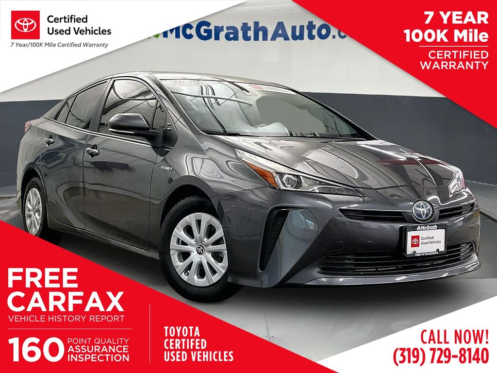 Magnetic Gray Metallic 2022 Toyota Prius Hatchback Front-Wheel Drive Continuously Variable Transmission