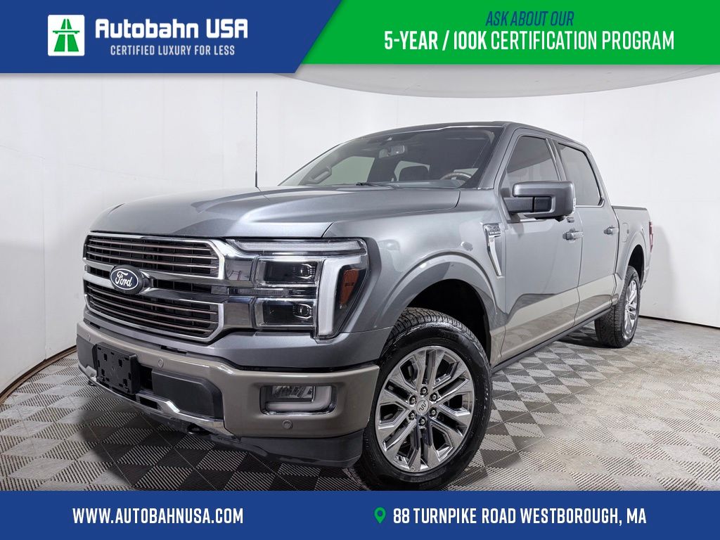 Carbonized Gray Metallic 2025 Ford F-150 Pickup Truck Four-Wheel Drive Automatic