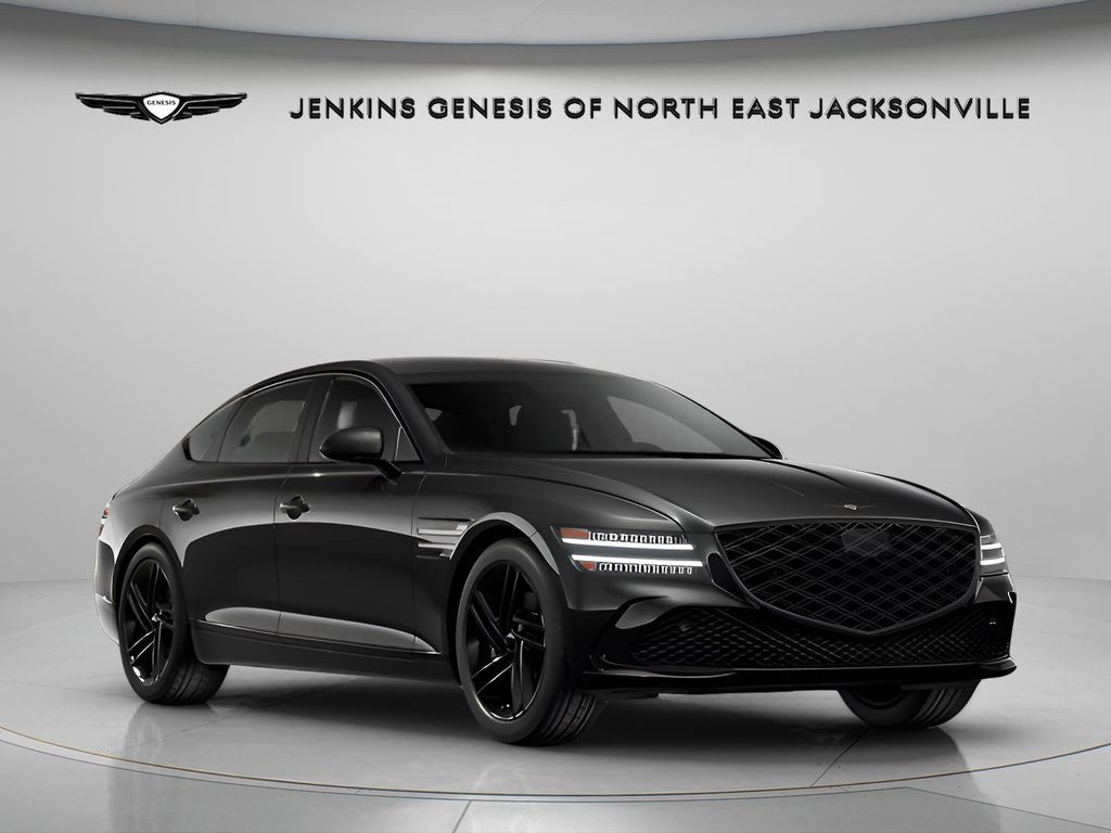 Vik Black 2026 Genesis G80 Sedan All-Wheel Drive 8-Speed Automatic
