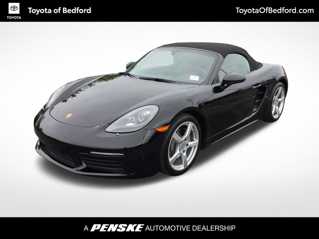 Black 2018 Porsche 718 Boxster RWD Convertible Rear-Wheel Drive 7-Speed Automatic