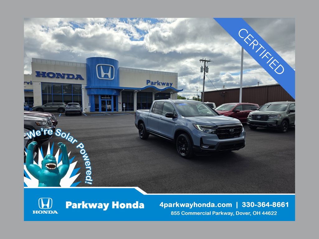 Gray Pearl 2025 Honda Ridgeline Pickup Truck All-Wheel Drive 9-Speed Automatic