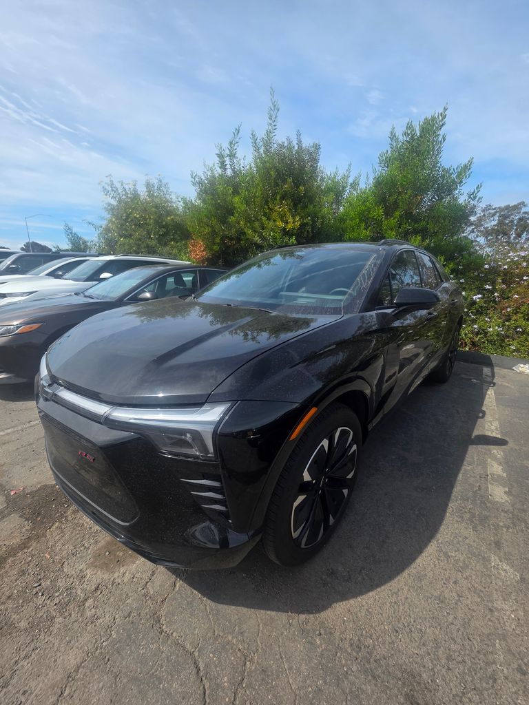 Black 2025 Chevrolet Blazer EV RS eAWD SUV / Crossover All-Wheel Drive 1-Speed Automatic