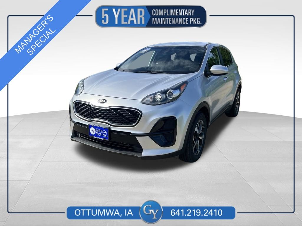 Sparkling Silver 2020 Kia Sportage SUV / Crossover Front-Wheel Drive 6-Speed Automatic Overdrive