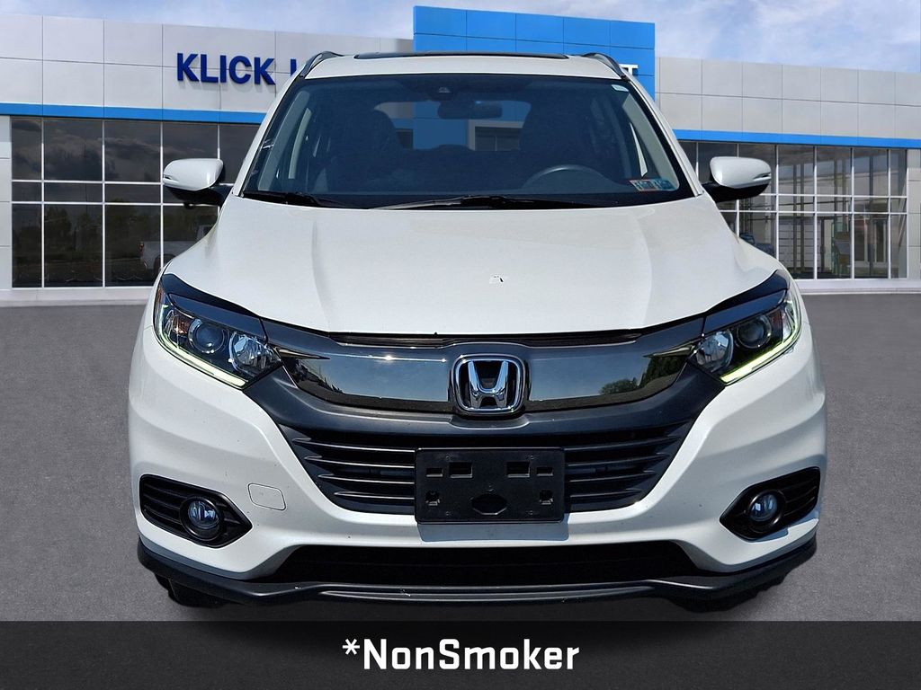 2022 Honda HR-V EX White at Honda North