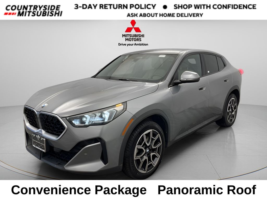 Skyscraper Gray Metallic 2025 BMW X2 xDrive28i SUV / Crossover All-Wheel Drive 7-Speed Automatic