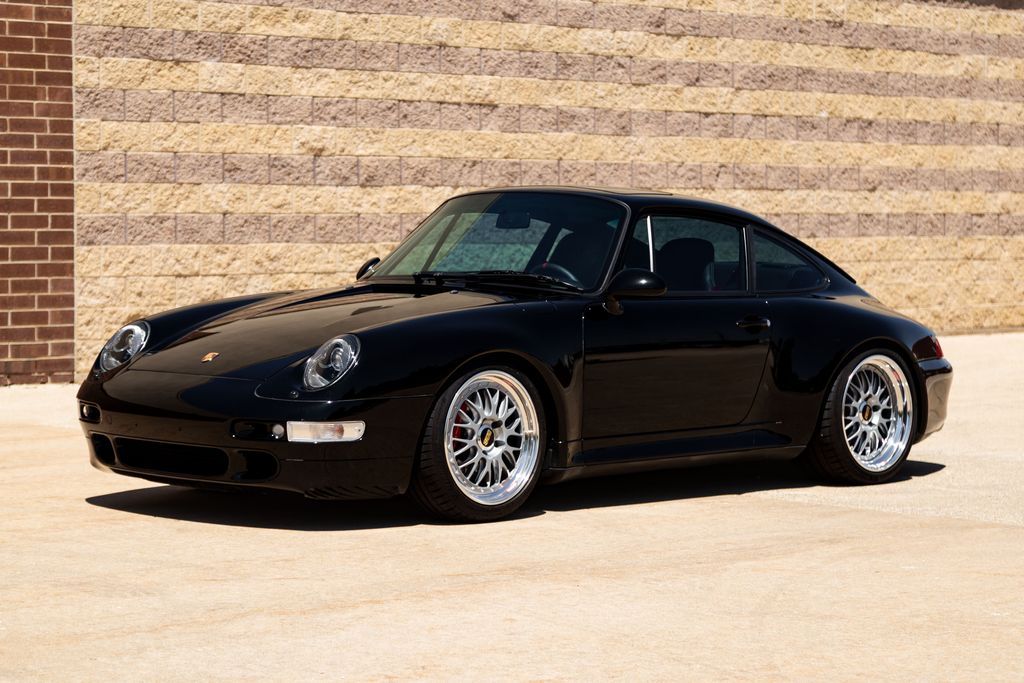Black 1996 Porsche 911 Carrera 4S Coupe AWD Coupe All-Wheel Drive 6-Speed Manual