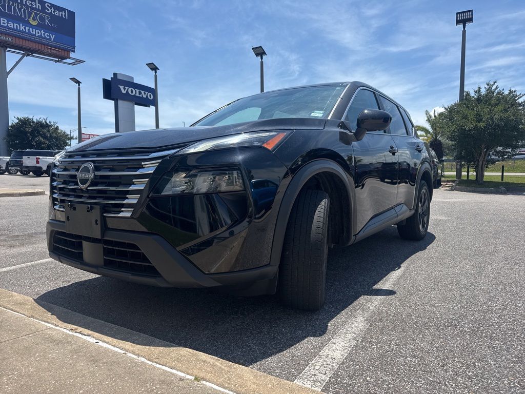 Super Black 2024 Nissan Rogue SUV / Crossover Front-Wheel Drive Continuously Variable Transmission