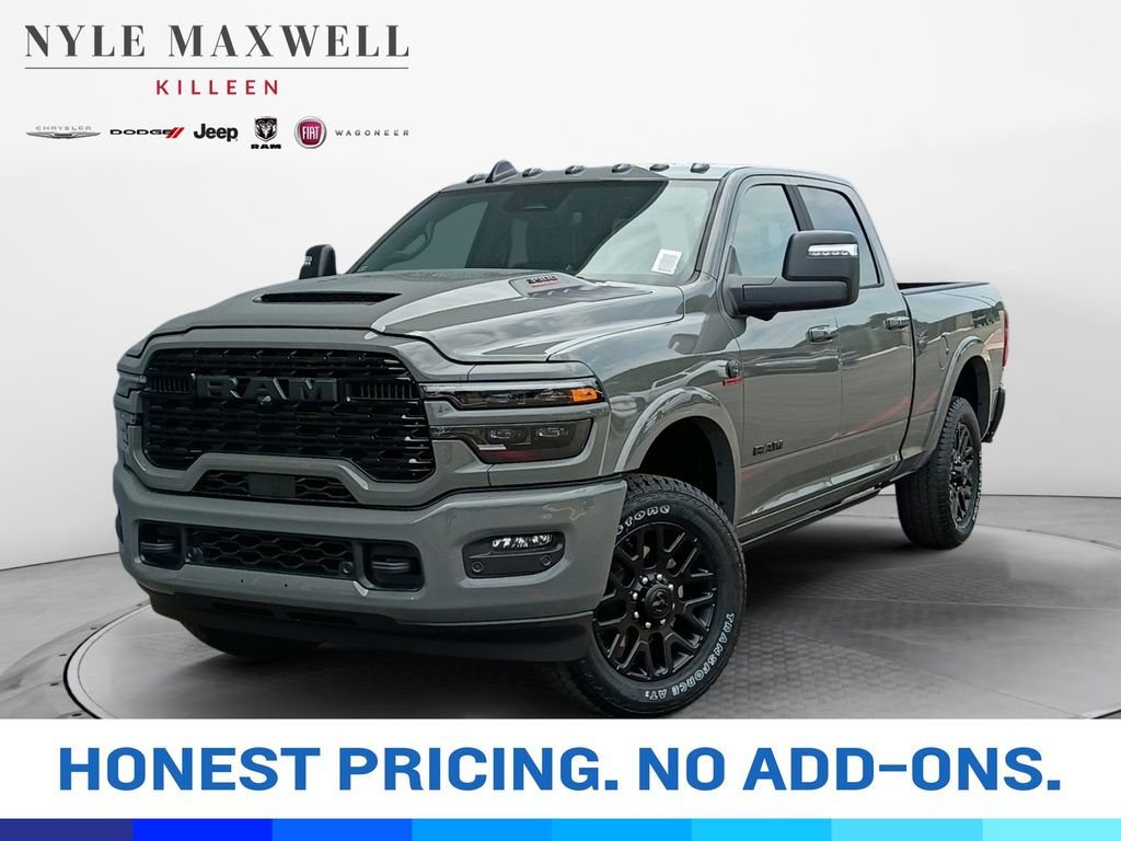 Ceramic Gray Clearcoat 2026 RAM 3500 Pickup Truck Four-Wheel Drive 8-Speed Automatic