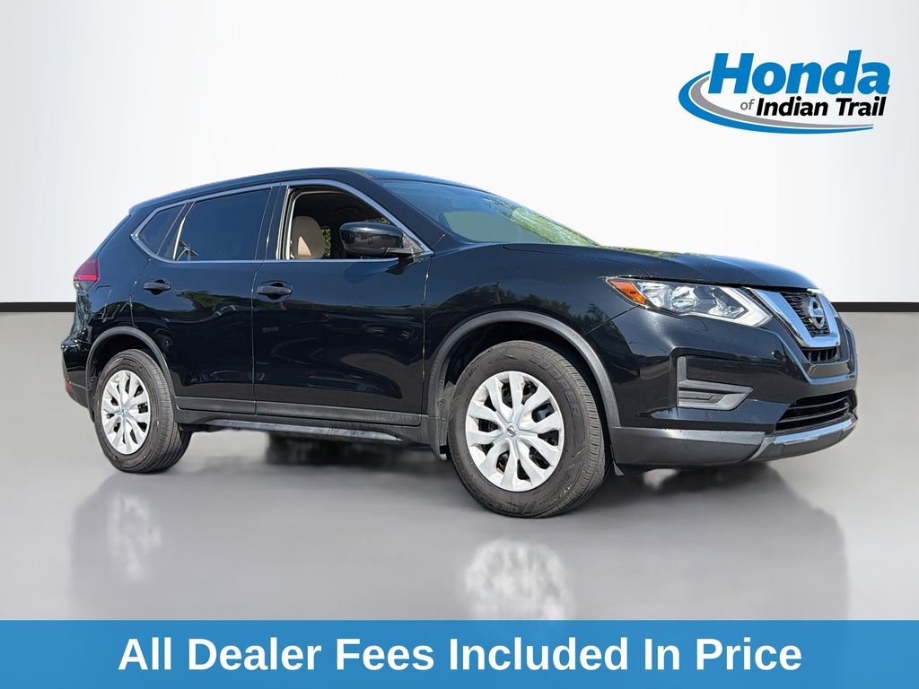 Gray (Magnetic Black) 2017 Nissan Rogue SUV / Crossover Front-Wheel Drive Continuously Variable Transmission