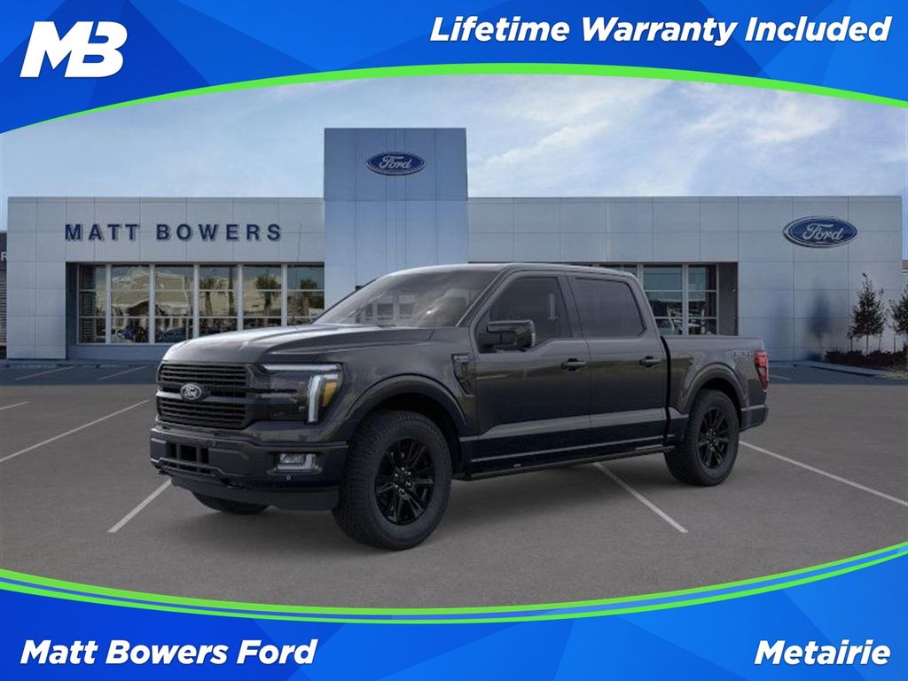 Agate Black Metallic 2025 Ford F-150 Pickup Truck Four-Wheel Drive Automatic