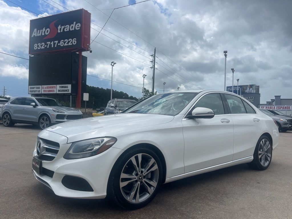 2018 Mercedes-Benz C-Class C 300 White at Autostrade