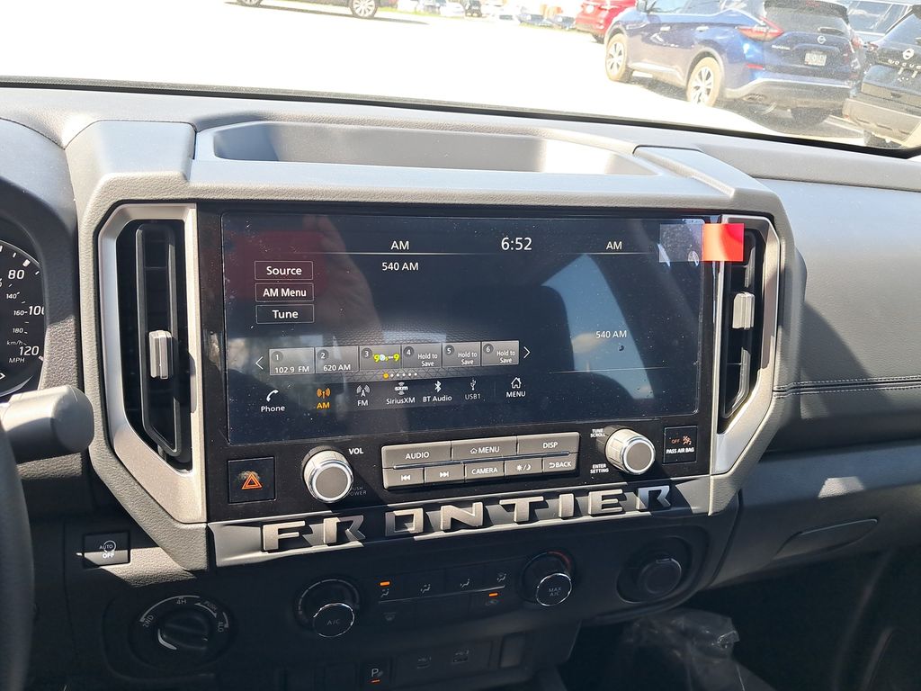 2026 Nissan Frontier SV White at John Sisson Motors