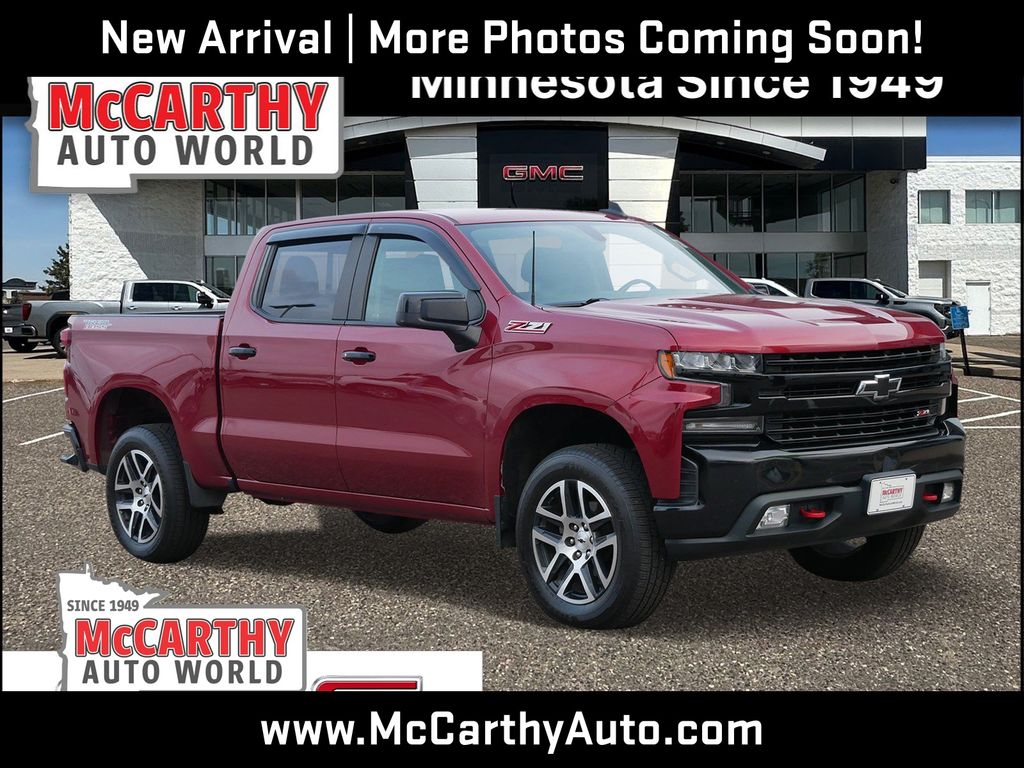 Red Tintcoat 2020 Chevrolet Silverado 1500 Pickup Truck Four-Wheel Drive Automatic