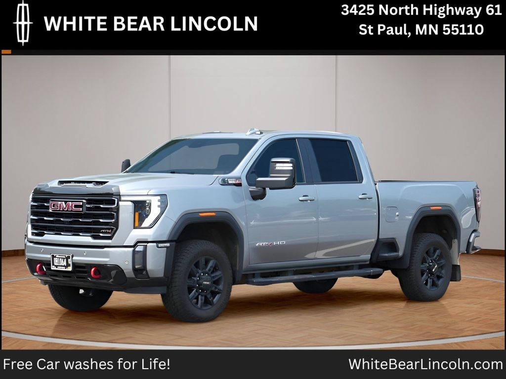 Sterling Metallic 2024 GMC Sierra 3500HD Pickup Truck Four-Wheel Drive Automatic