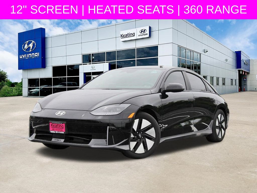 Onyx Black 2024 Hyundai Ioniq 6 Sedan Rear-Wheel Drive 1-Speed Automatic