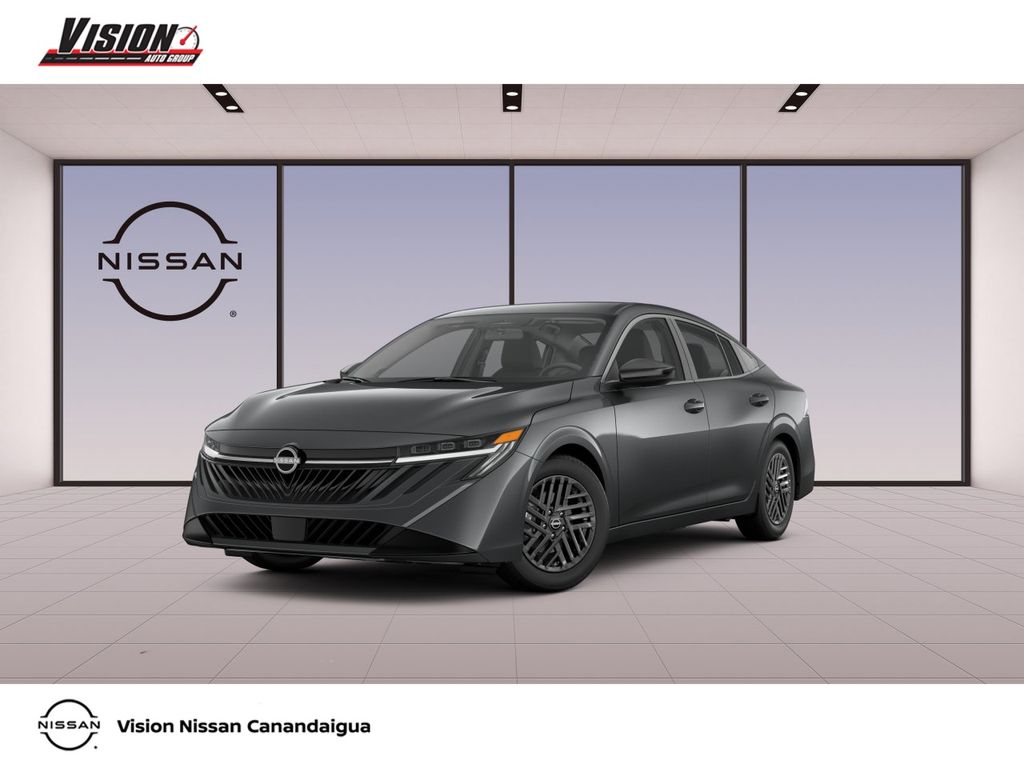 Gray (Gun Metallic) 2026 Nissan Sentra Sedan Front-Wheel Drive Continuously Variable Transmission